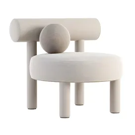 Boucle gropius chair